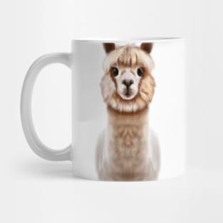 Cute Alpaca Drawing Mug